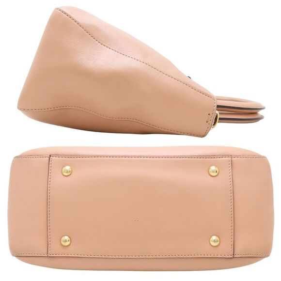 FENDI Beige Leather Tote Bag - Picture 2 of 10
